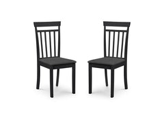 Two Coast Black Dining Chairs