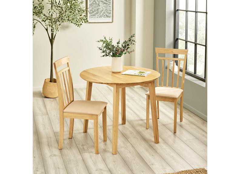 Coast Oak Drop Leaf Table