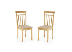 Two Coast Oak Dining Chairs