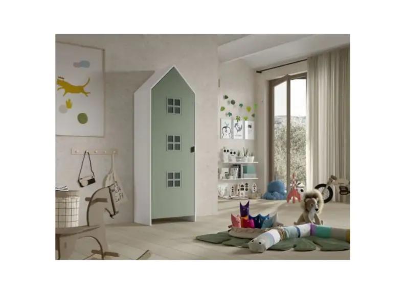 Casami Bruges Green Wardrobe - room