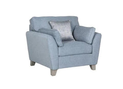 Cantrell Blue armchair - 1