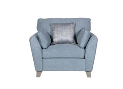 Cantrell Blue armchair - 2