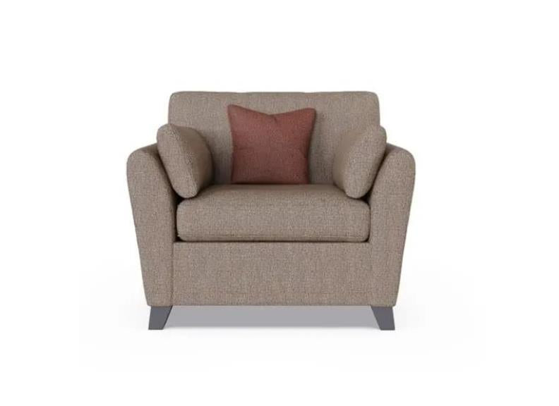 Cantrell Biscuit Armchair - front