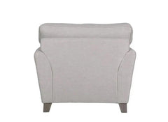 Cantrell Grey Armchair - rear