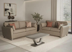 Cantrell Biscuit 3+2 Sofas - room