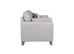 Cantrell Grey 2 Seat Sofa - side