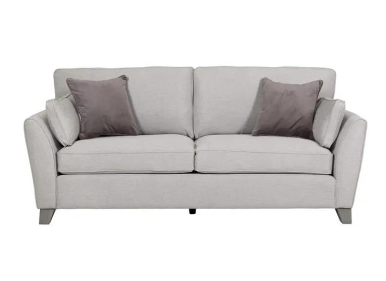 Cantrell Grey Three Seat Sofa - 1