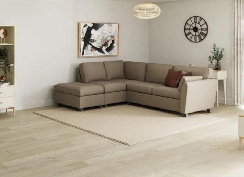 Cantrell Biscuit Corner Sofa - LHF