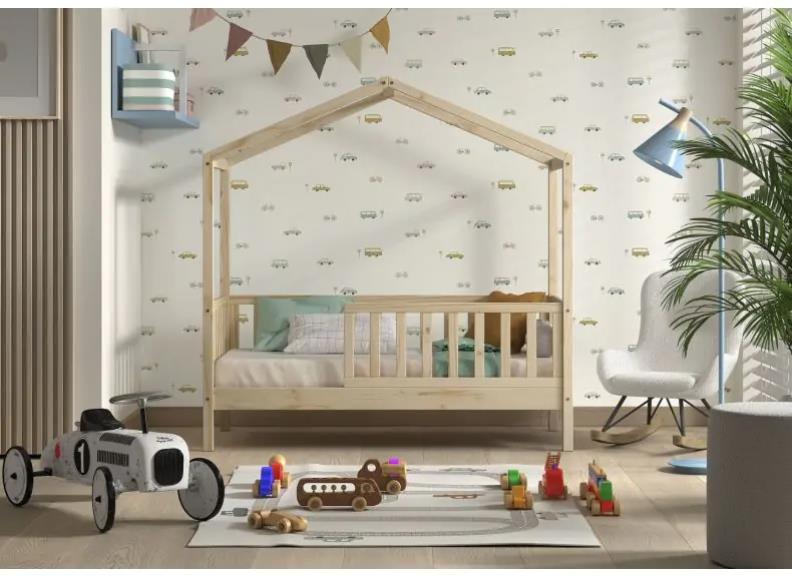 Dallas Pine Toddler Bed - room