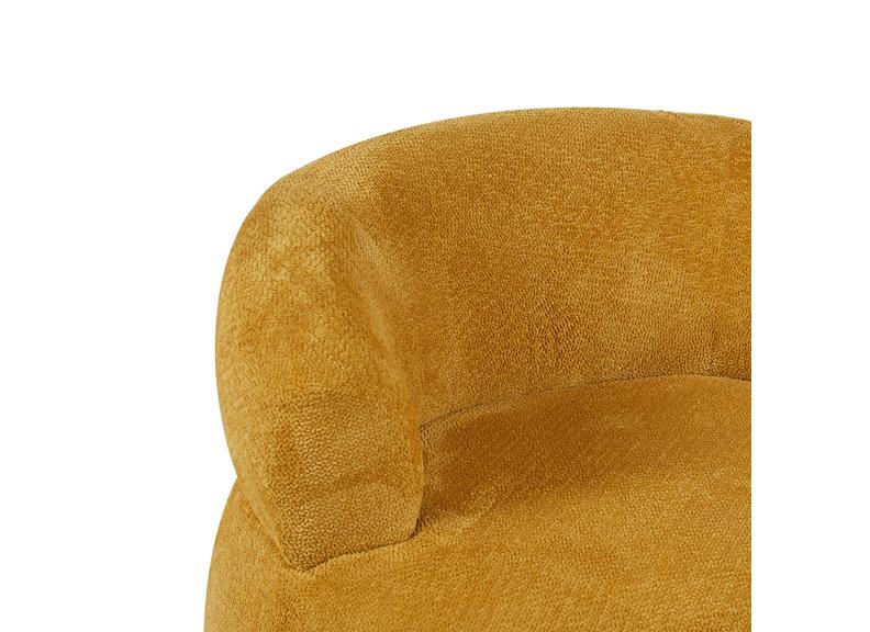 Daisy Mustard Accent Chair - detail - 2