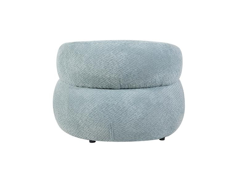 Daisy Teal Accent Chair - rear