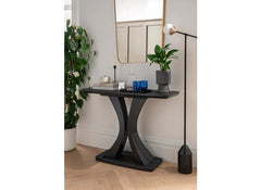 Daiva Charcoal Console Table - room