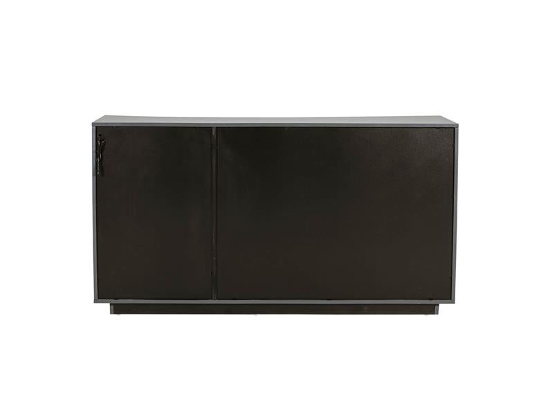 Daiva Charcoal Large Sideboard - rear