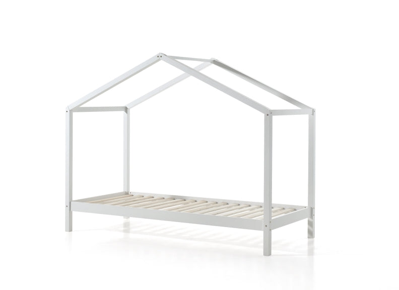 Dallas White ZH Bed With Roof - 1