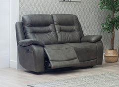 Dane Hunter Green Fabric 3RR+2RR Manual Recliner Sofa Group– Luxury Reclining Fabric Sofa
