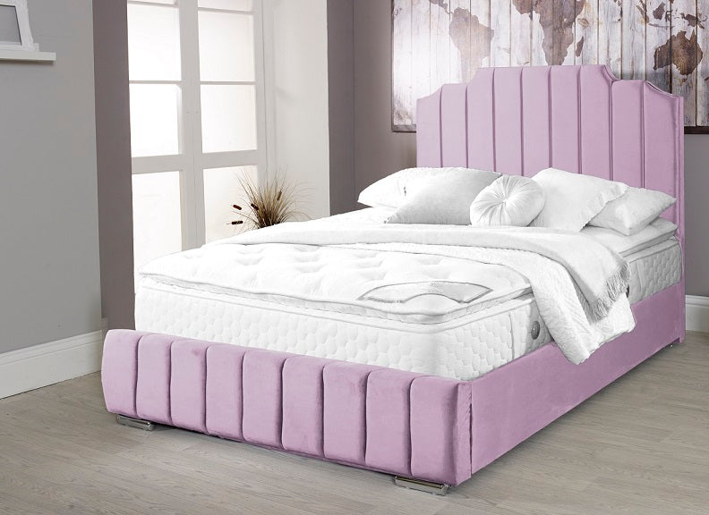 Deco Velvet Pink Bed