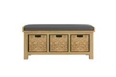 Delaney Storage Bench - front