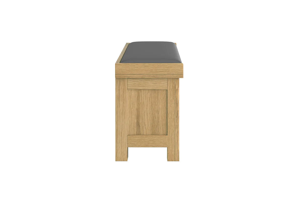 Delaney Storage Bench - end
