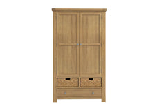 Delaney Oak Large Larder - front