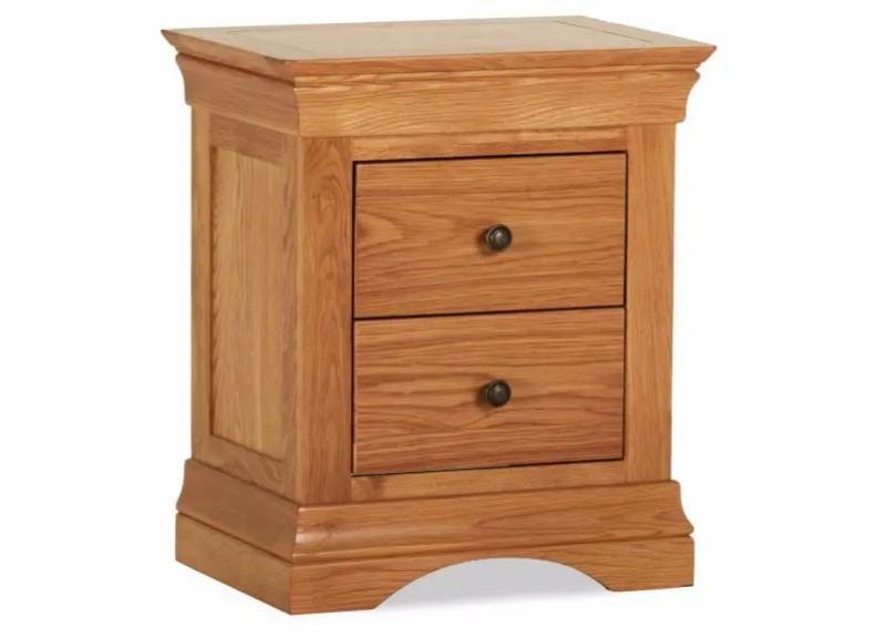Delta Oak Bedside Locker