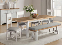 Doune Dining Set W/Bench