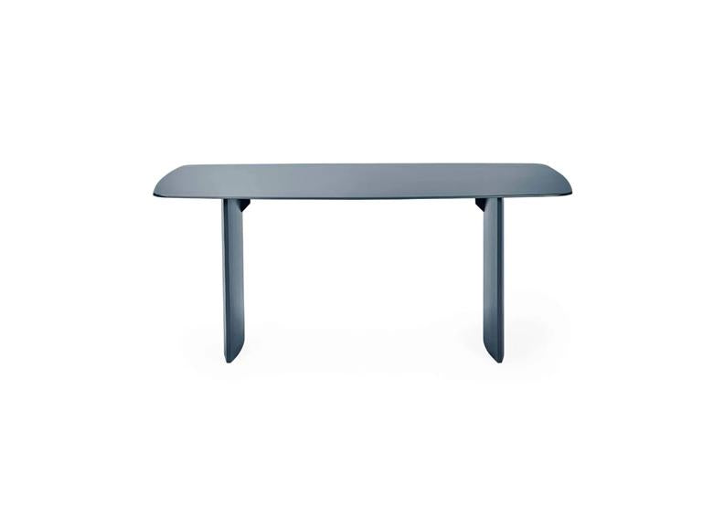 Element Coloured Glass Dining Tables – Coloured Glass Top In Cream Or Blue (Pre-Order Only)