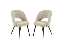 Ella Cream Dining Chairs - 1