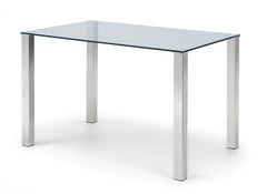 Enzo Glass Topped Dining Table