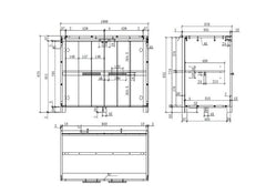 Erik Bedroom Chest - dimensions