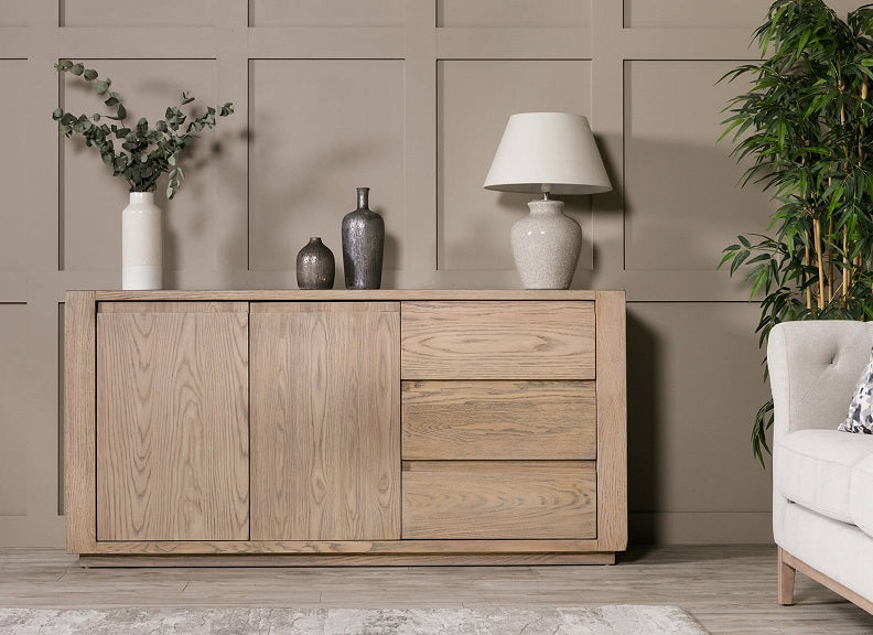 Falun Oak Large Sideboard - room - 1