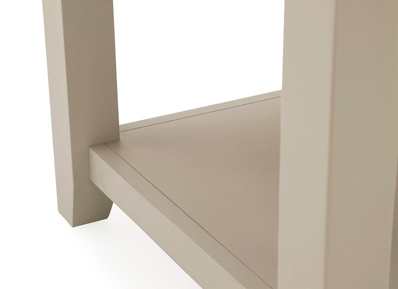 Ferndale Grey Console Table - detail