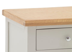 Ferndale Grey Console Table - top