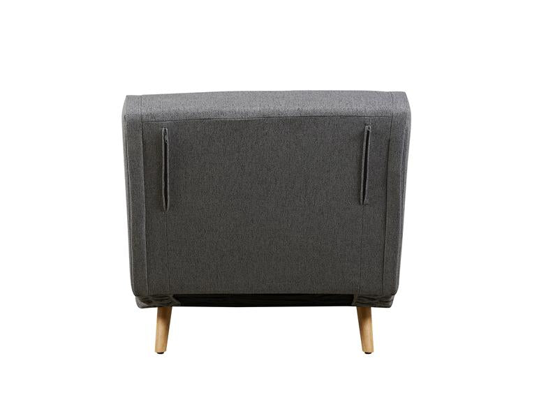 Freya Grey Sofa Bed - rear