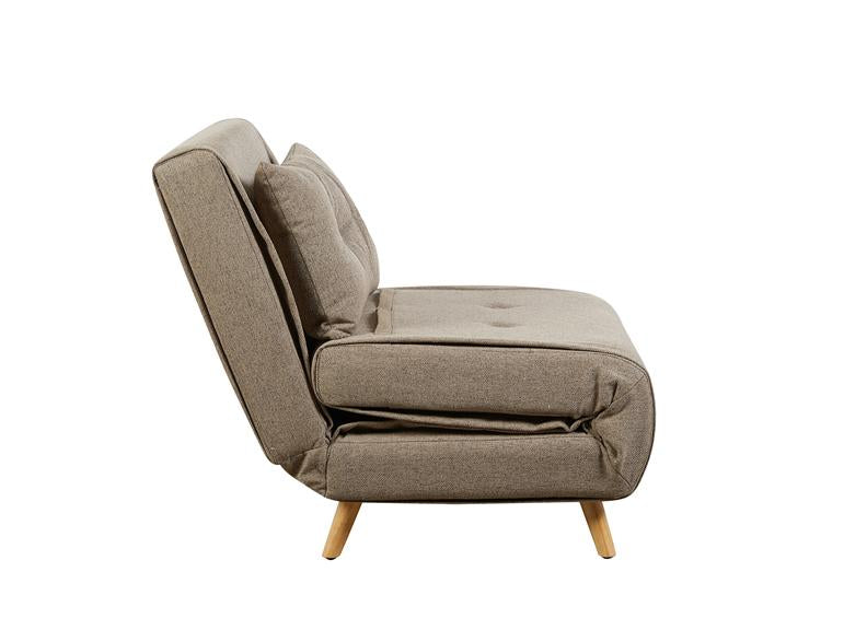Freya Wheat Sofa Bed - side