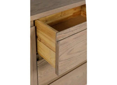 Falun Smoked Oak Large Sideboard - drawer