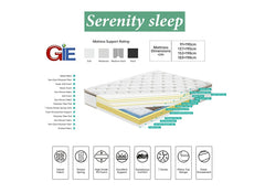 Serenity G06 4 ft6 Plush Mattress