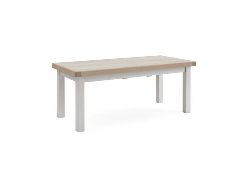 Salcombe Grey Dining Tables with Oak-Effect Tops – Elegant, Modern & Built to Last