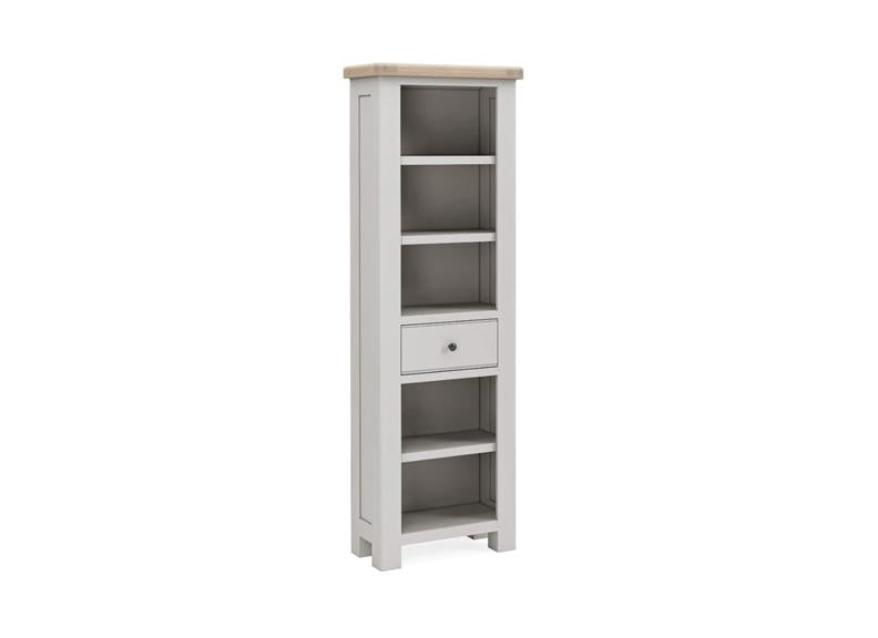 Salcombe Slim Bookcase - 1