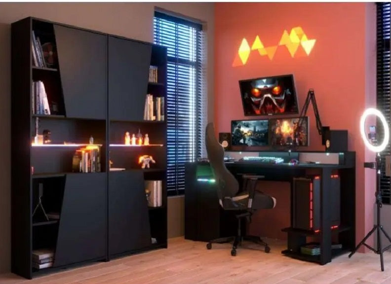 Combined Gaming Bookcase - room - 2