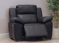 Griffin Powered Reclining Full Leather Armchair
