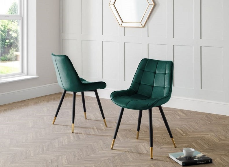 Hadid Green Dining Chairs