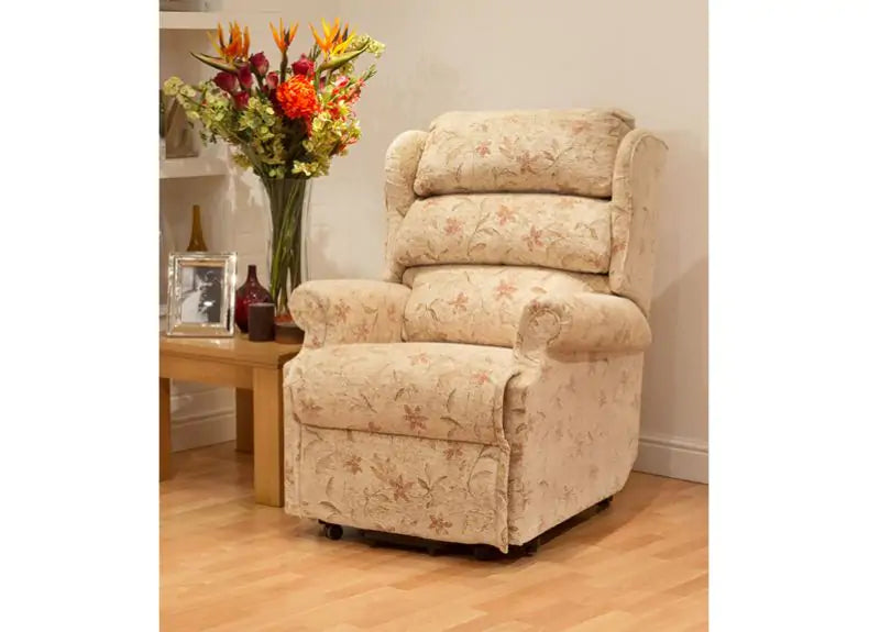 Hampton Anna Beige Fabric Armchair - room