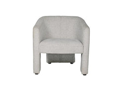 Humphrey Light Grey Armchair - front