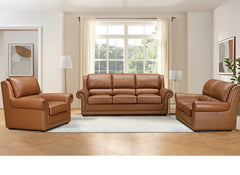 Imperial Half Leather 3+2+1 Sofas