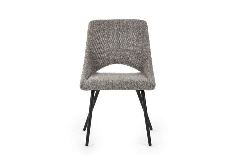 Iris Grey Boucle Chair - 2