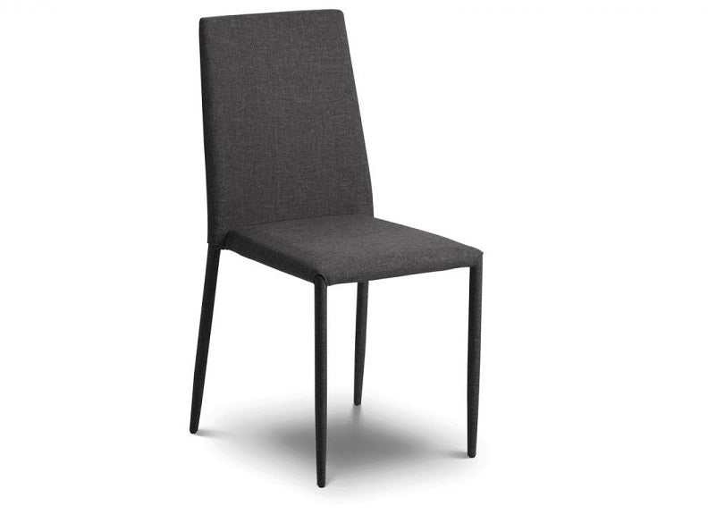 Jazz Grey Fabric Chair