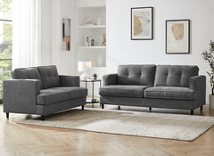 Juniper 3+2 Grey Sofas