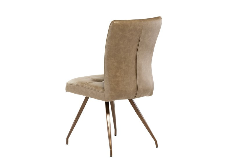 Kabana Taupe Chair - back