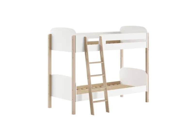 Kiddy White Bunk Bed - 1