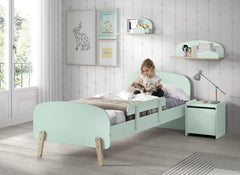 Kiddy Mint Green Bed & Bedside